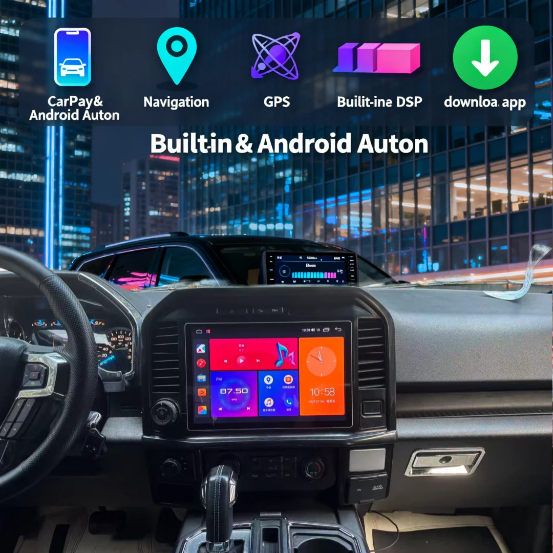 Android audio For Ford F150 SVT RAPTOR 2015-2021 Wireless carplay GPS Navigation multimedia player intelligent systems car radio
Android audio For Ford F150 SVT RAPTOR 2015-2021 Wireless carplay GPS Navigation multimedia player intelligent systems car radio