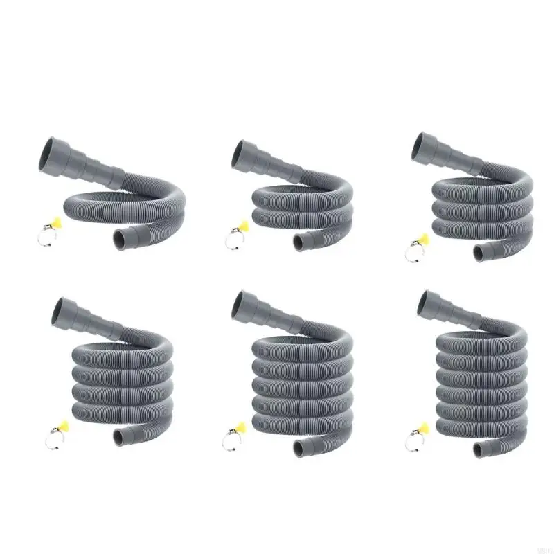Long Thickened Washing Machine Drain Pipes Solid Extension Drain Hose M89B
Long Thickened Washing Machine Drain Pipes Solid Extension Drain Hose M89B