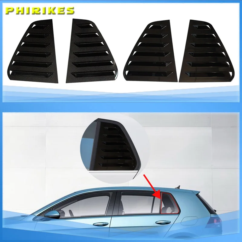 2 шт. жалюзи для Volkswagen VW Golf 7 MK7 7.5 GTI GTD R R-Line 2013-2020, автомобильные заднего жалюзи, аксессуары для боковых жалюзи
2 шт. жалюзи для Volkswagen VW Golf 7 MK7 7.5 GTI GTD R R-Line 2013-2020, автомобильные заднего жалюзи, аксессуары для боковых жалюзи