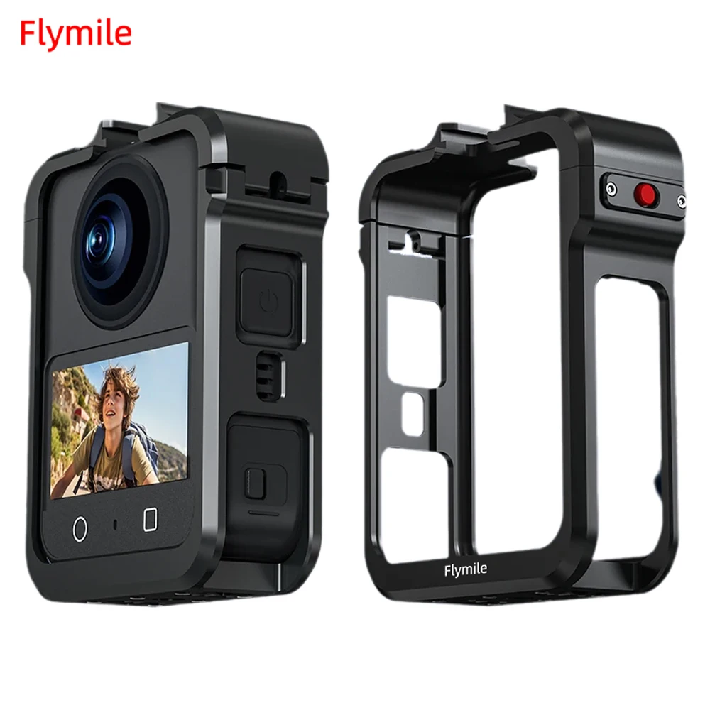 Flymile Aluminum Alloy Cage For DJI Osmo 360 Panoramic Camera Metal Frame Expansion Adapter Protective Housing Case Accessories
Flymile Aluminum Alloy Cage For DJI Osmo 360 Panoramic Camera Metal Frame Expansion Adapter Protective Housing Case Accessories