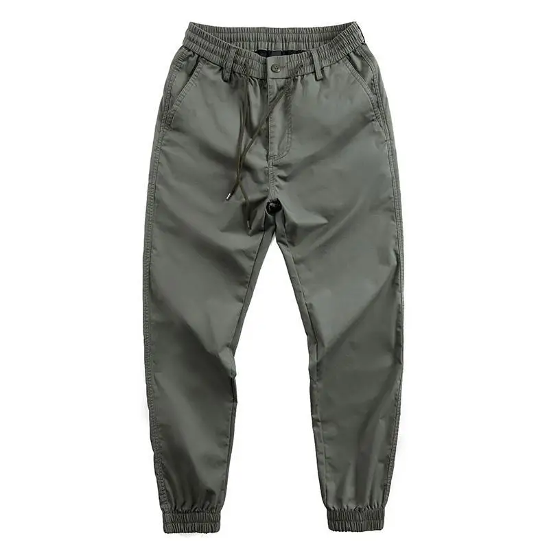 Spring Summer New Fashion High Waist Men's Clothing Casual Versatile Slim Fit Tie Feet Solid Color Korean Ropa Hombre Y2K Pants
Spring Summer New Fashion High Waist Men's Clothing Casual Versatile Slim Fit Tie Feet Solid Color Korean Ropa Hombre Y2K Pants