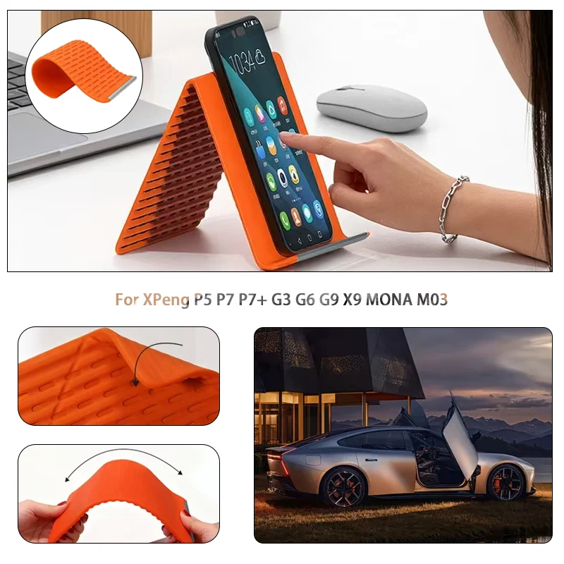 Flexible Foldable & Transformable Stand For XPeng P5 P7 P7+ G3 G6 G9 X9 MONA M03
Flexible Foldable & Transformable Stand For XPeng P5 P7 P7+ G3 G6 G9 X9 MONA M03