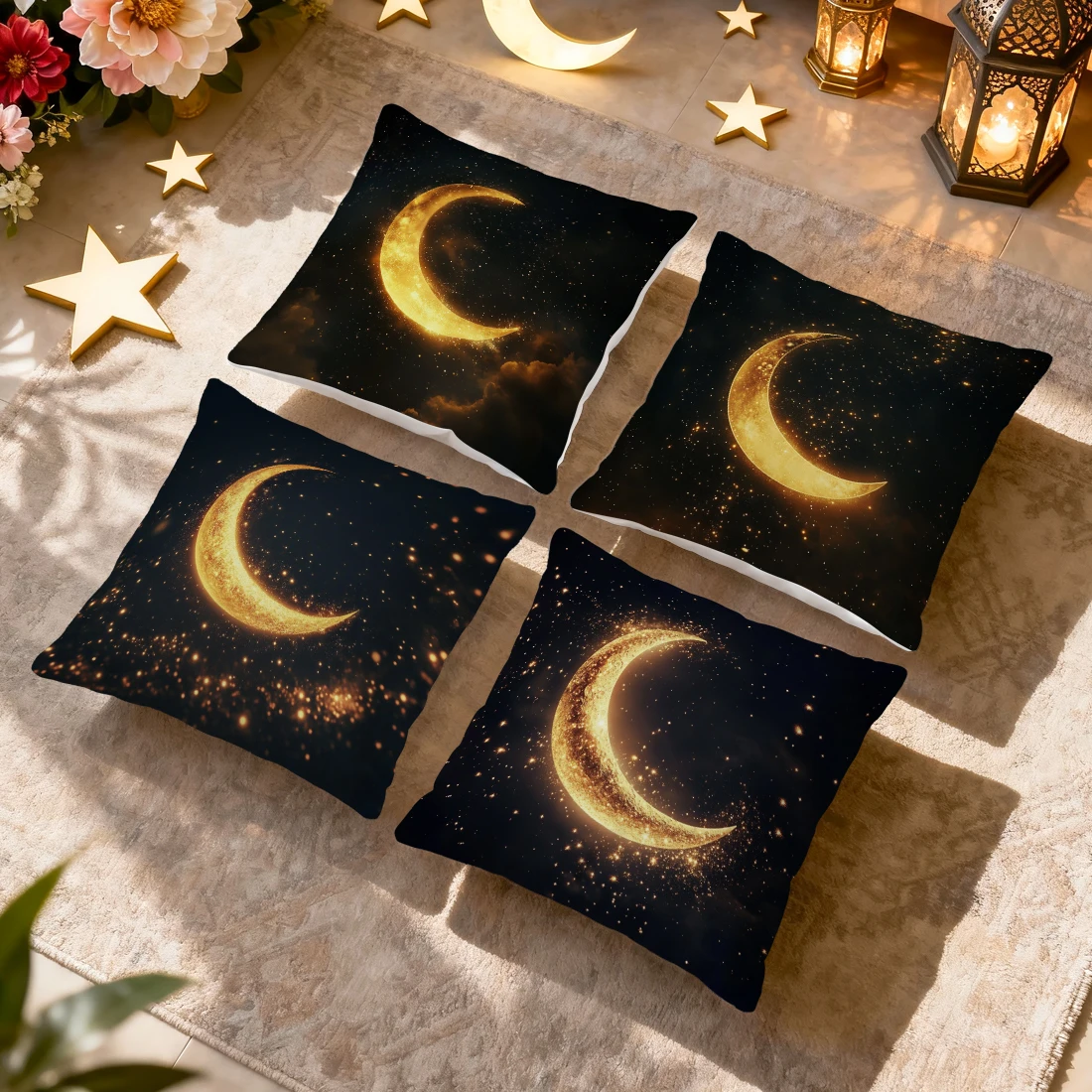 New Moon Of Ramadan Pillowcase Printed Polyester 40/45/50cm Throw Pillowcover Decorative Sofa Cushion Pillowslip Home Decor
New Moon Of Ramadan Pillowcase Printed Polyester 40/45/50cm Throw Pillowcover Decorative Sofa Cushion Pillowslip Home Decor