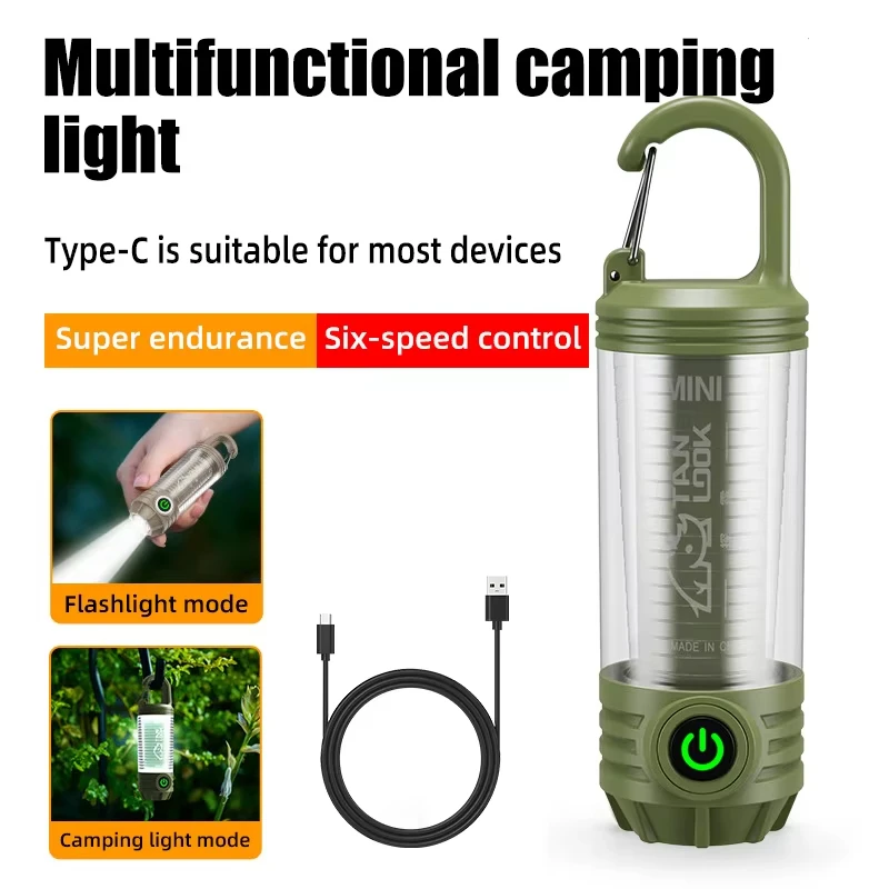 LED Camping Lantern Rechargeable, 6 Modes Camping Light with Flashlight, 2 in 1 LED Flash Light Camping Essentials
LED Camping Lantern Rechargeable, 6 Modes Camping Light with Flashlight, 2 in 1 LED Flash Light Camping Essentials