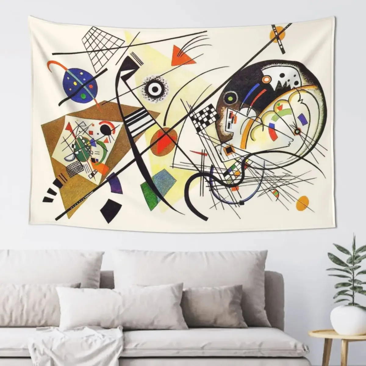HD. Transverse Lines (1923), by Wassily Kandinsky Tapestry Room Decorator Carpet Wall Bed Room Decoration Tapestry 
HD. Transverse Lines (1923), by Wassily Kandinsky Tapestry Room Decorator Carpet Wall Bed Room Decoration Tapestry