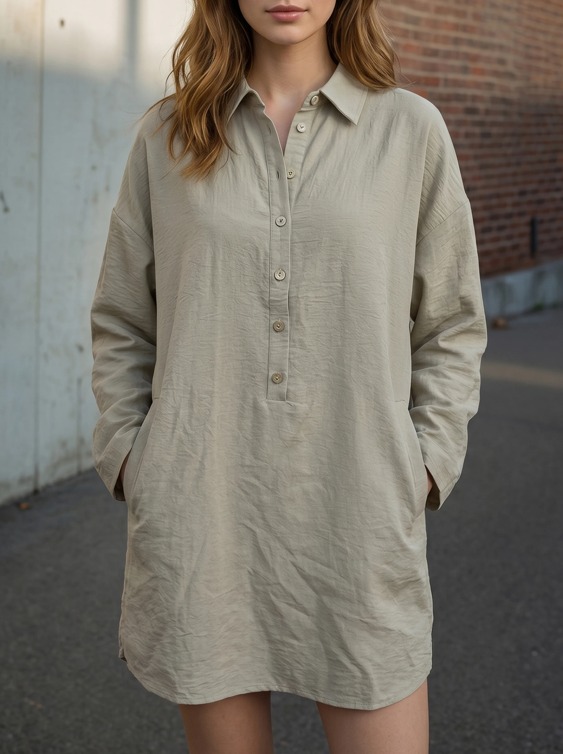 Rosa fera Women's Loose Fit Longline Shirt Dress Casual Long Sleeve Button Front Tunic Top
Rosa fera Women's Loose Fit Longline Shirt Dress Casual Long Sleeve Button Front Tunic Top