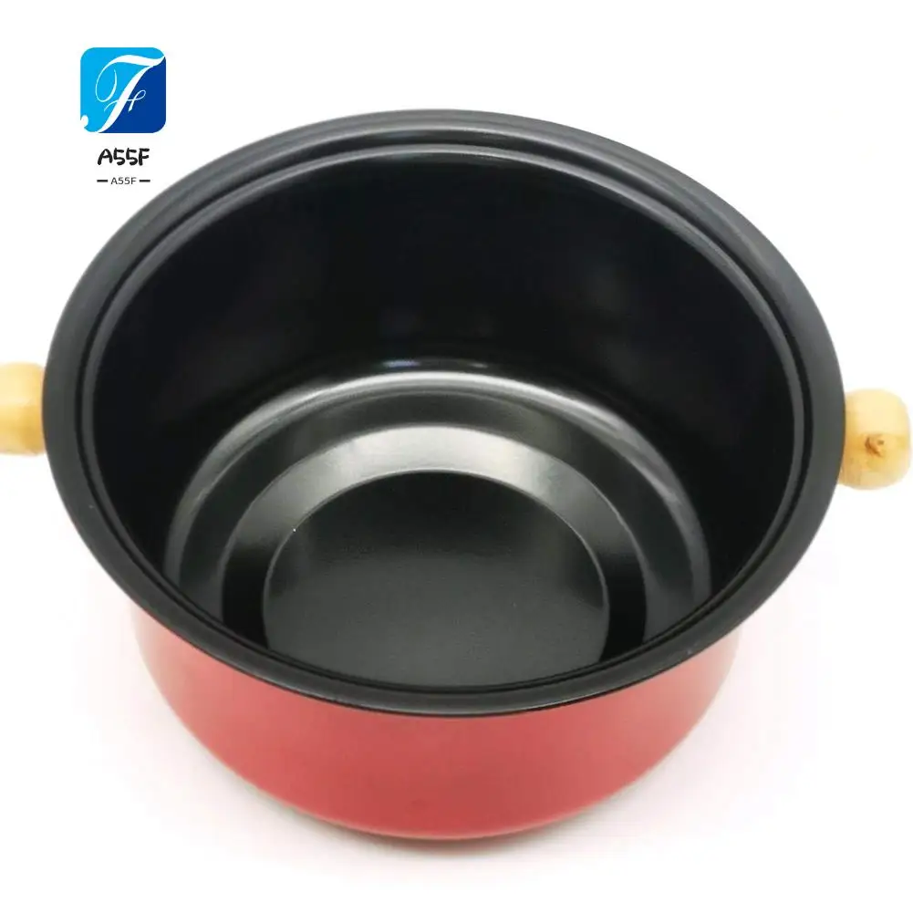 A55F-Red Mini Stainless Steel Fondue Pot Set Cheese Chocolate Fondue 6 Dipping Forks And Removable Pot Melts Candy Sauce Dip
A55F-Red Mini Stainless Steel Fondue Pot Set Cheese Chocolate Fondue 6 Dipping Forks And Removable Pot Melts Candy Sauce Dip