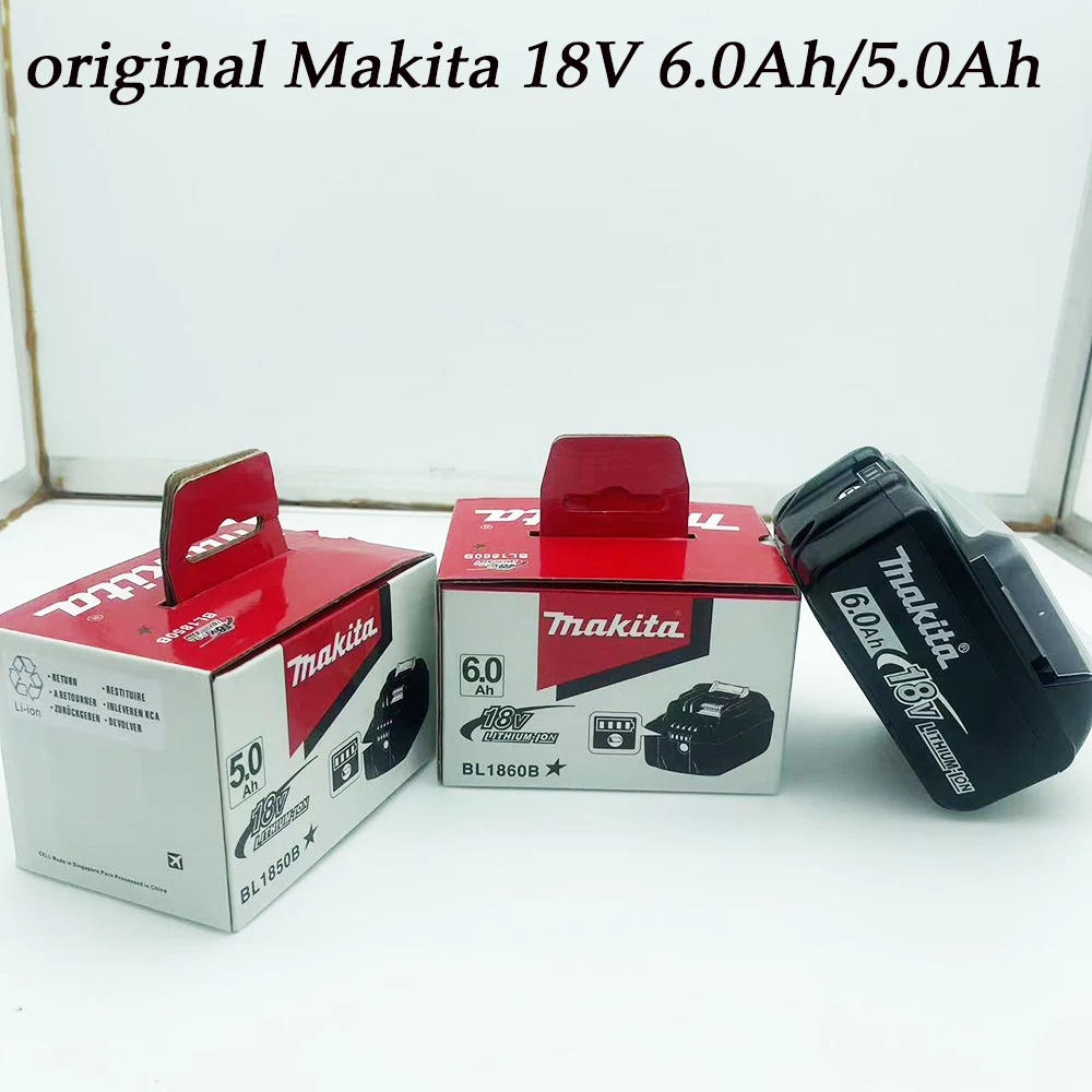 100% original Makita 18V 6.0Ah Rechargeable Battery ,For Makita BL1830 BL1830B BL1840 BL1840B BL1850 BL1850B Power Tools Battery
100% original Makita 18V 6.0Ah Rechargeable Battery ,For Makita BL1830 BL1830B BL1840 BL1840B BL1850 BL1850B Power Tools Battery