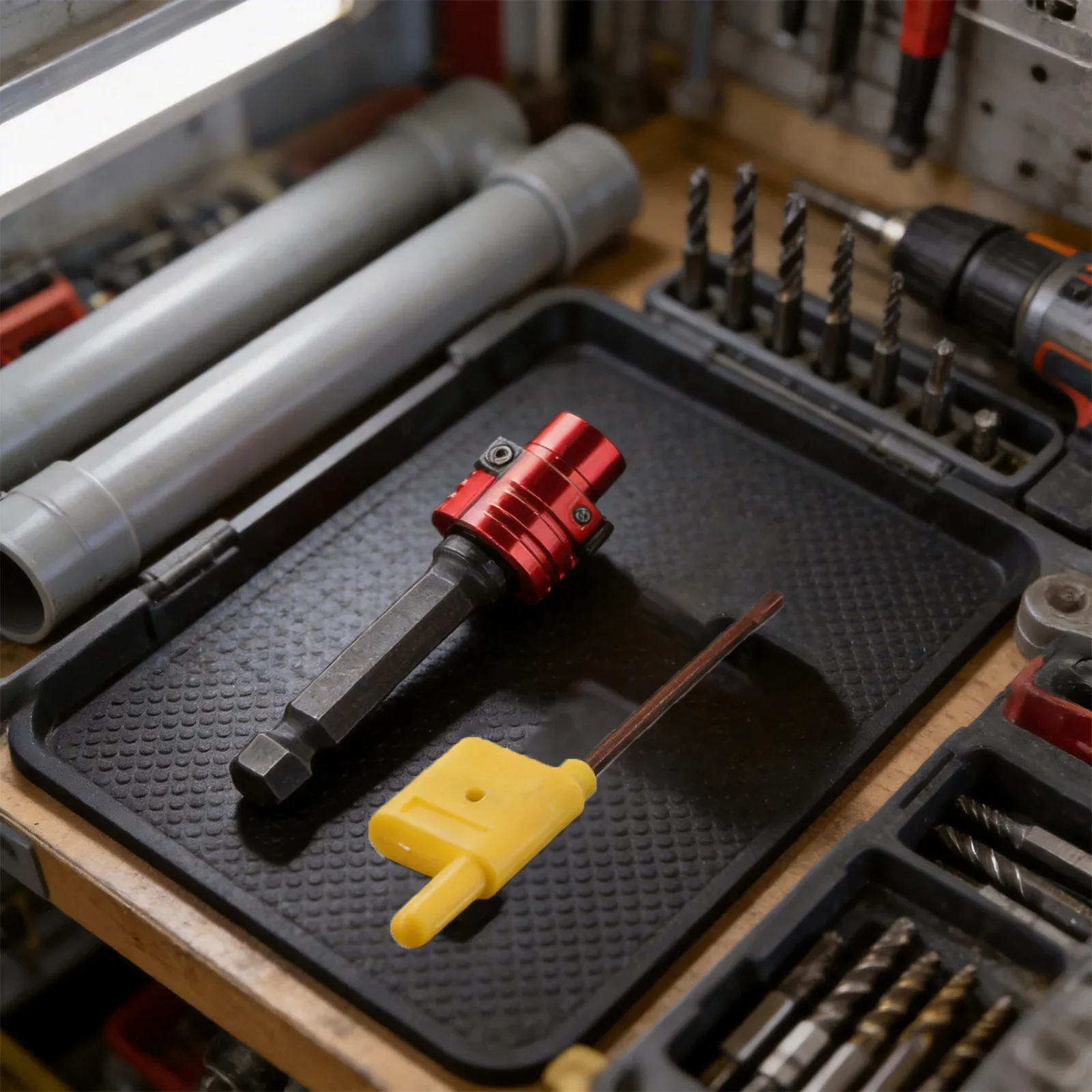 1pc PVC Pipe Reamer 6.35mm Hex Shaft Plumbing-Tool PVC ABS Drain Water Pipe Joint Tool Drill-Bits Clean Cement Remnants Tools
1pc PVC Pipe Reamer 6.35mm Hex Shaft Plumbing-Tool PVC ABS Drain Water Pipe Joint Tool Drill-Bits Clean Cement Remnants Tools