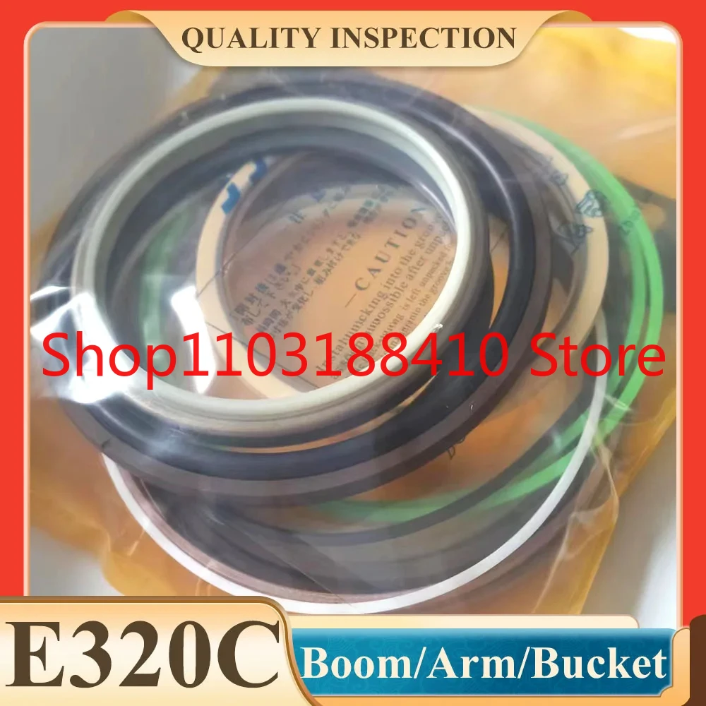 Boom Arm Bucket Seal Kit for Excavator Hydraulic Cylinder Oil Seal Repair Kit E320C
Boom Arm Bucket Seal Kit for Excavator Hydraulic Cylinder Oil Seal Repair Kit E320C