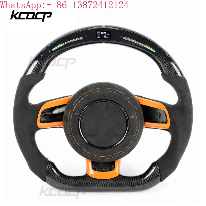 Carbon Fiber Steering Wheel Fit for Audi A3 8P S3 TT R8 TTRS B8 A4 A1 A5 A6 A7 S4 S5 S6 RS3 RS4 RS5 RS6 LED Car Steering Wheel
Carbon Fiber Steering Wheel Fit for Audi A3 8P S3 TT R8 TTRS B8 A4 A1 A5 A6 A7 S4 S5 S6 RS3 RS4 RS5 RS6 LED Car Steering Wheel