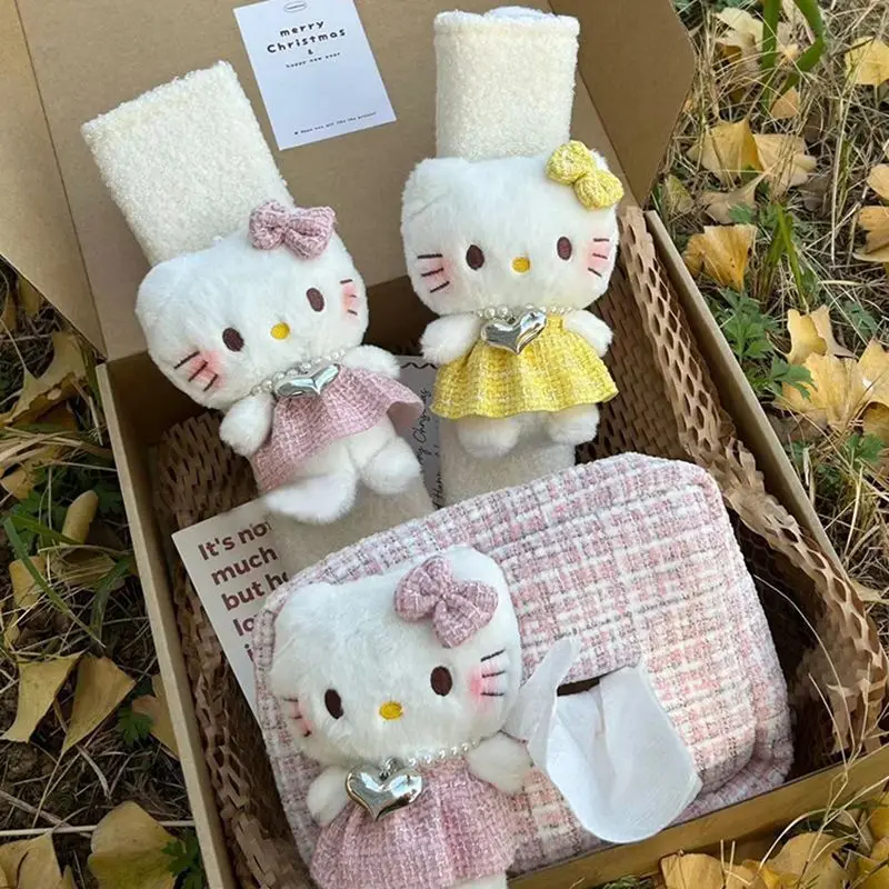 Hello Kitty Shoulder Cover Cartoon Cute Sanrio Car Decoration Seat Belt Protective Cover Car Accessories Paper Pack Girl Gift
Hello Kitty Shoulder Cover Cartoon Cute Sanrio Car Decoration Seat Belt Protective Cover Car Accessories Paper Pack Girl Gift