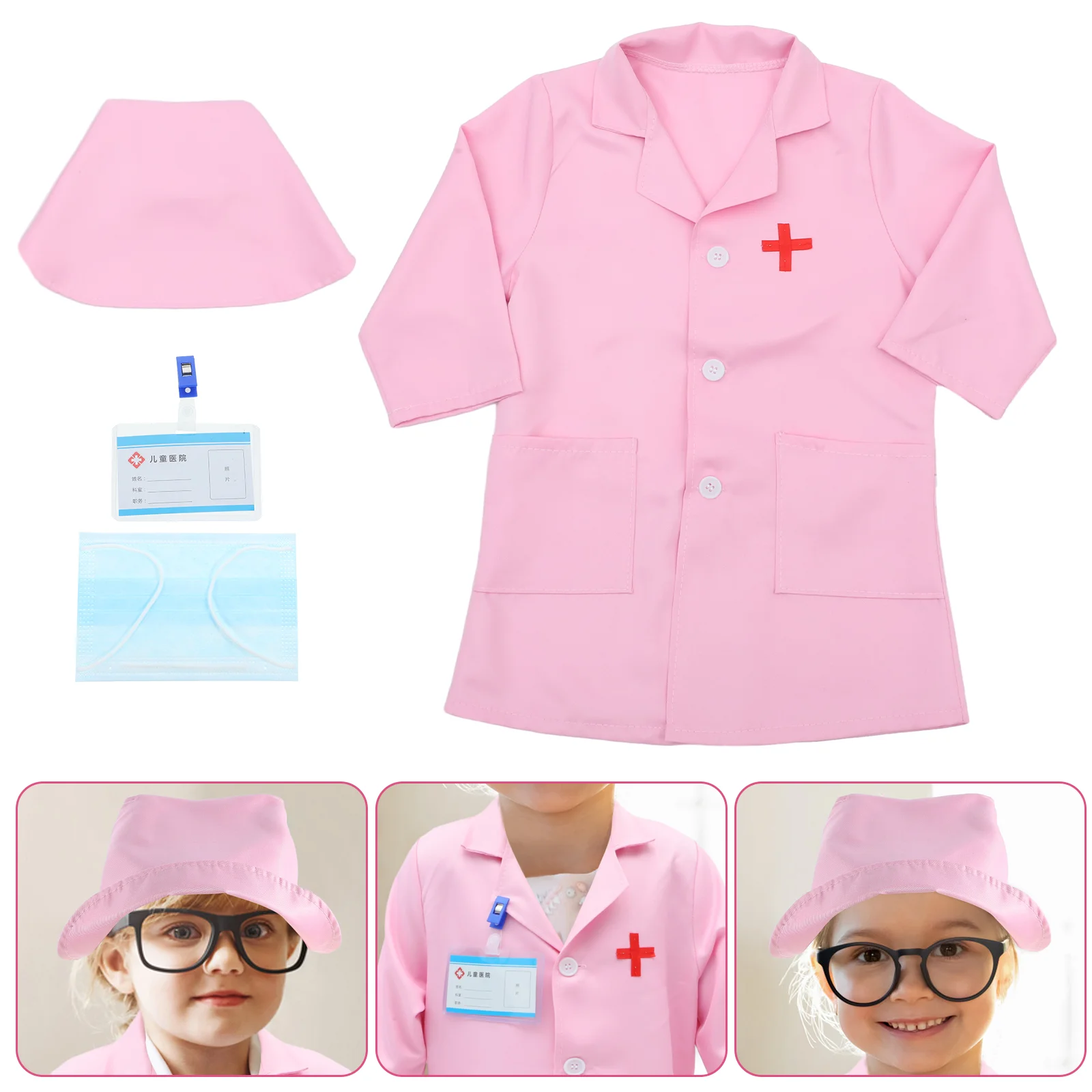 s Kids Doctor Costume Toddler Dress Breathable Lab Coat Set for Halloween Cosplay Party Supplies Safe Material Role Play
s Kids Doctor Costume Toddler Dress Breathable Lab Coat Set for Halloween Cosplay Party Supplies Safe Material Role Play