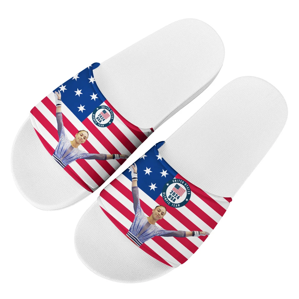 Hezly Rivera Gymnastics Champion Slippers Home Water Shoes Men Women Teenagers Children Beach Pool Sandals Custom Summer Slipper
Hezly Rivera Gymnastics Champion Slippers Home Water Shoes Men Women Teenagers Children Beach Pool Sandals Custom Summer Slipper