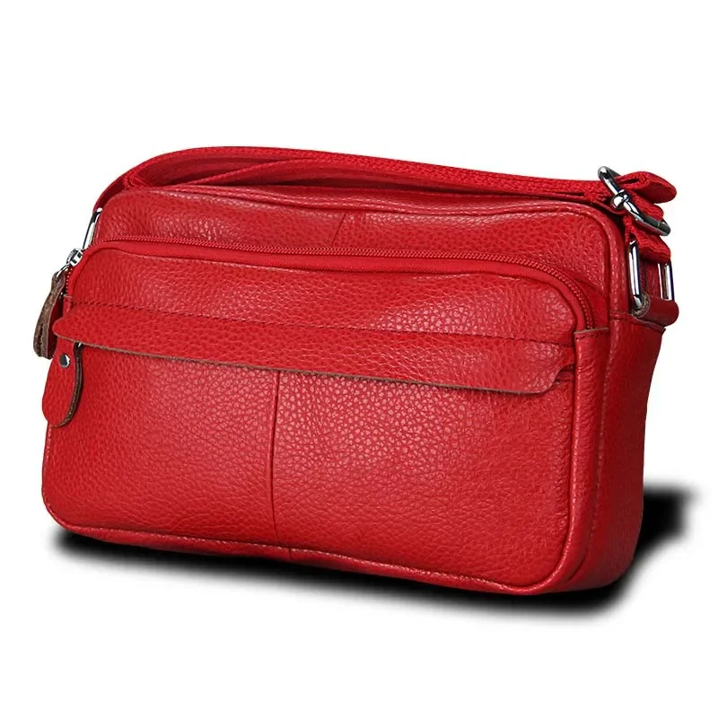 Genuine Cow Leather Women Handbags Single Shoulder Bag Zipper Messenger Bags Soft Phone Pocket High Quality Crossbody Female Bag
Genuine Cow Leather Women Handbags Single Shoulder Bag Zipper Messenger Bags Soft Phone Pocket High Quality Crossbody Female Bag