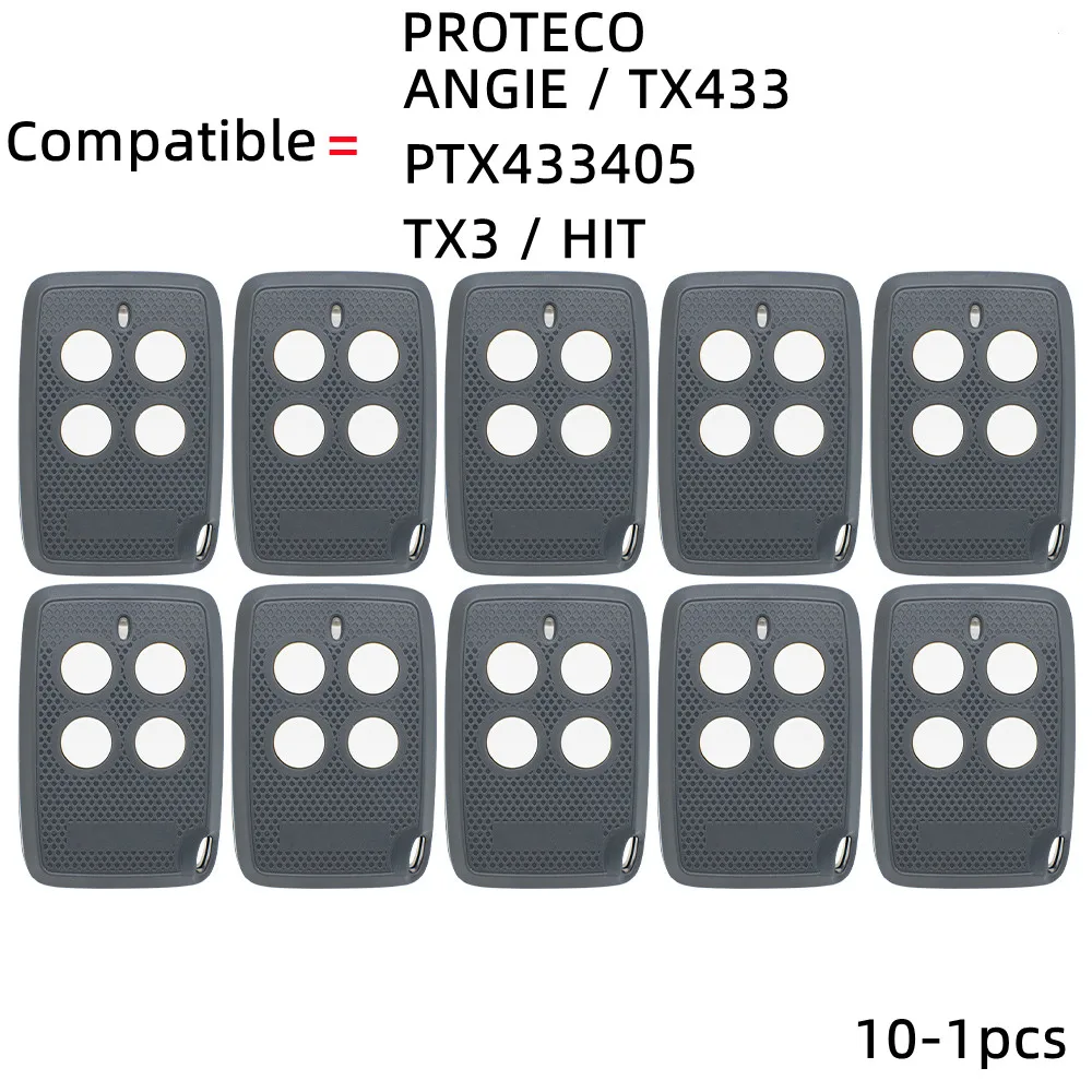 Proteco Remote Control For Model Tx433 HIT TX3 PTX AZUL 433405 433.92MHz Fixed Code Garage Door Transmitter
Proteco Remote Control For Model Tx433 HIT TX3 PTX AZUL 433405 433.92MHz Fixed Code Garage Door Transmitter
