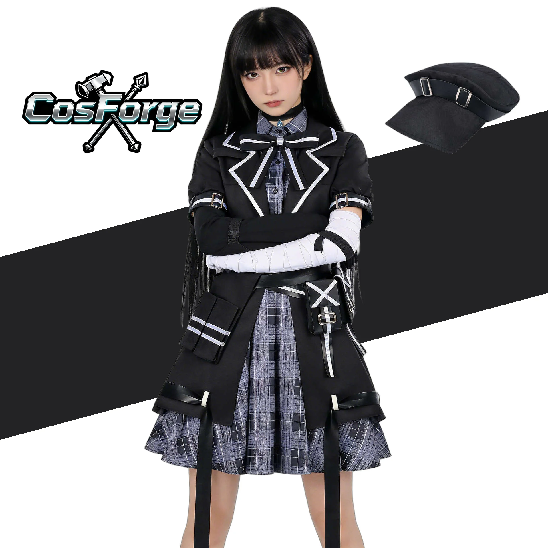 Magical Girl Witch Trials Kurobe Nanoka Cosplay - Black Dress Coat Wig Halloween Anime
Magical Girl Witch Trials Kurobe Nanoka Cosplay - Black Dress Coat Wig Halloween Anime