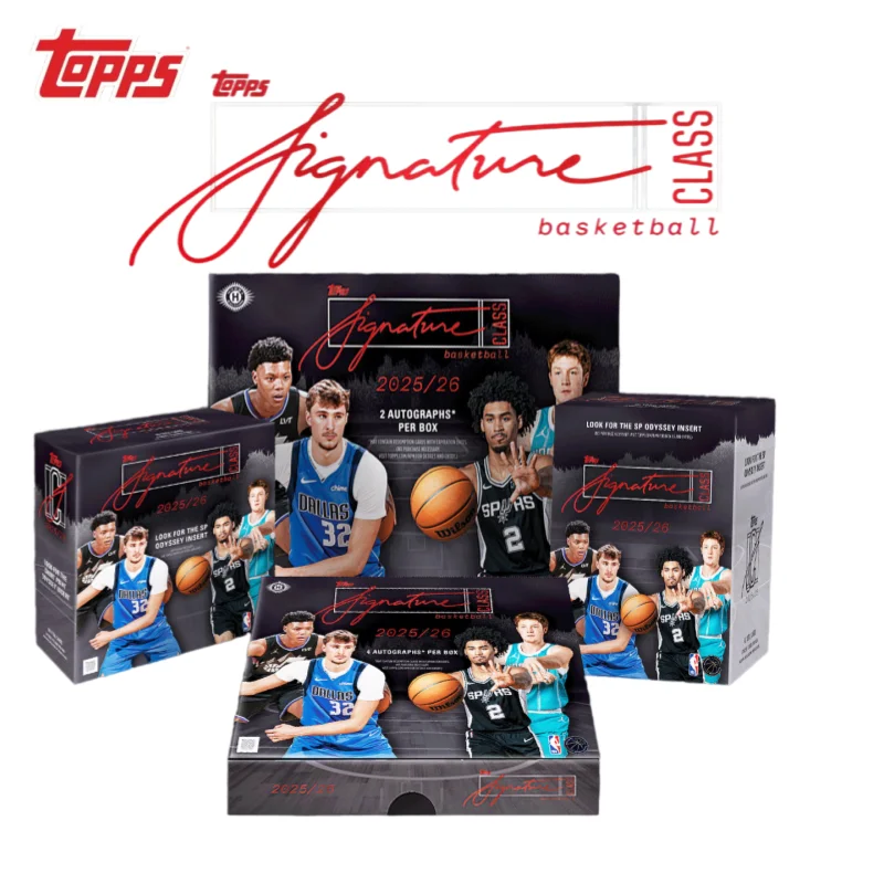 Topps 2025 To 26 Signature Class NBA Basketball Autograph Collectible Trading Card Blind Box For Basketball Fans Collection
Topps 2025 To 26 Signature Class NBA Basketball Autograph Collectible Trading Card Blind Box For Basketball Fans Collection