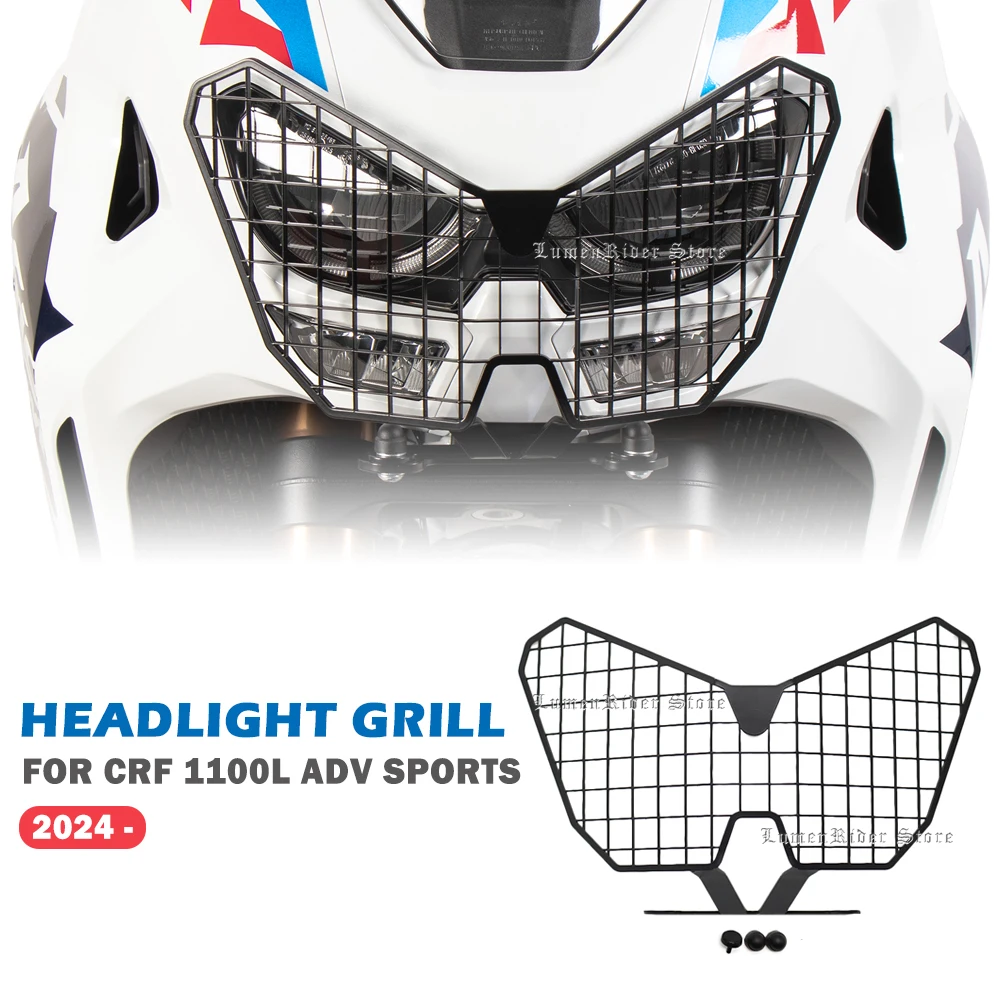 For Honda CRF 1100L Africa Twin Adventure Sports 2024 2025 Motorcycle Accessories Headlight Grille Guard Headlamp Grille Cover
For Honda CRF 1100L Africa Twin Adventure Sports 2024 2025 Motorcycle Accessories Headlight Grille Guard Headlamp Grille Cover