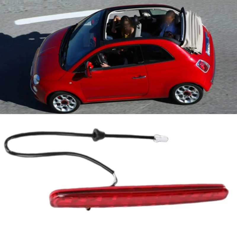 Задний стоп-сигнал, дополнительный стоп-сигнал для Fiat 500 Convertible 2009-2018, красный светодиодный третий стоп-сигнал, замена для 77365246
Задний стоп-сигнал, дополнительный стоп-сигнал для Fiat 500 Convertible 2009-2018, красный светодиодный третий стоп-сигнал, замена для 77365246