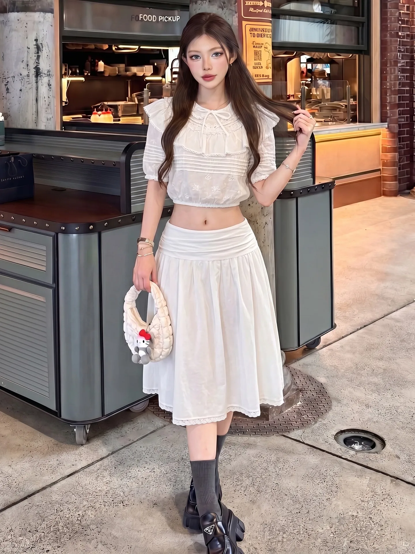 Romantic Ballet White Skirt High Waist Slimming Women's Fashion Spring Summer Moonlight Fairy Half-length Skirts
Romantic Ballet White Skirt High Waist Slimming Women's Fashion Spring Summer Moonlight Fairy Half-length Skirts
