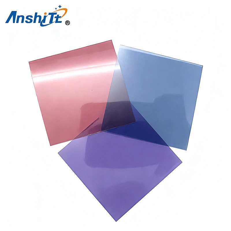 3Pack BluePurple Red Polarized film linear 5*5Cm0 degree Blue Red Purple Color Polarizer Film,0.5mm Color Filter wi th Adhesive
3Pack BluePurple Red Polarized film linear 5*5Cm0 degree Blue Red Purple Color Polarizer Film,0.5mm Color Filter wi th Adhesive