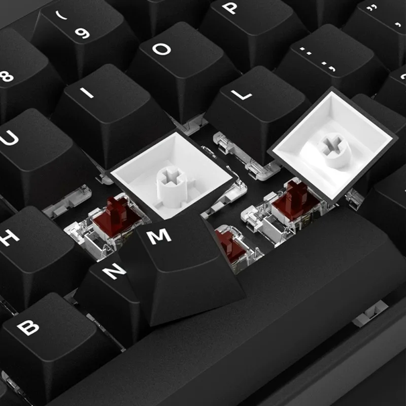 Wob/Bow Two Tone Keycaps 126 Key PBT Material Cherry Profile Mechanical Keyboard Keycaps Compatible with 61/68/75/84/87/98/108
Wob/Bow Two Tone Keycaps 126 Key PBT Material Cherry Profile Mechanical Keyboard Keycaps Compatible with 61/68/75/84/87/98/108