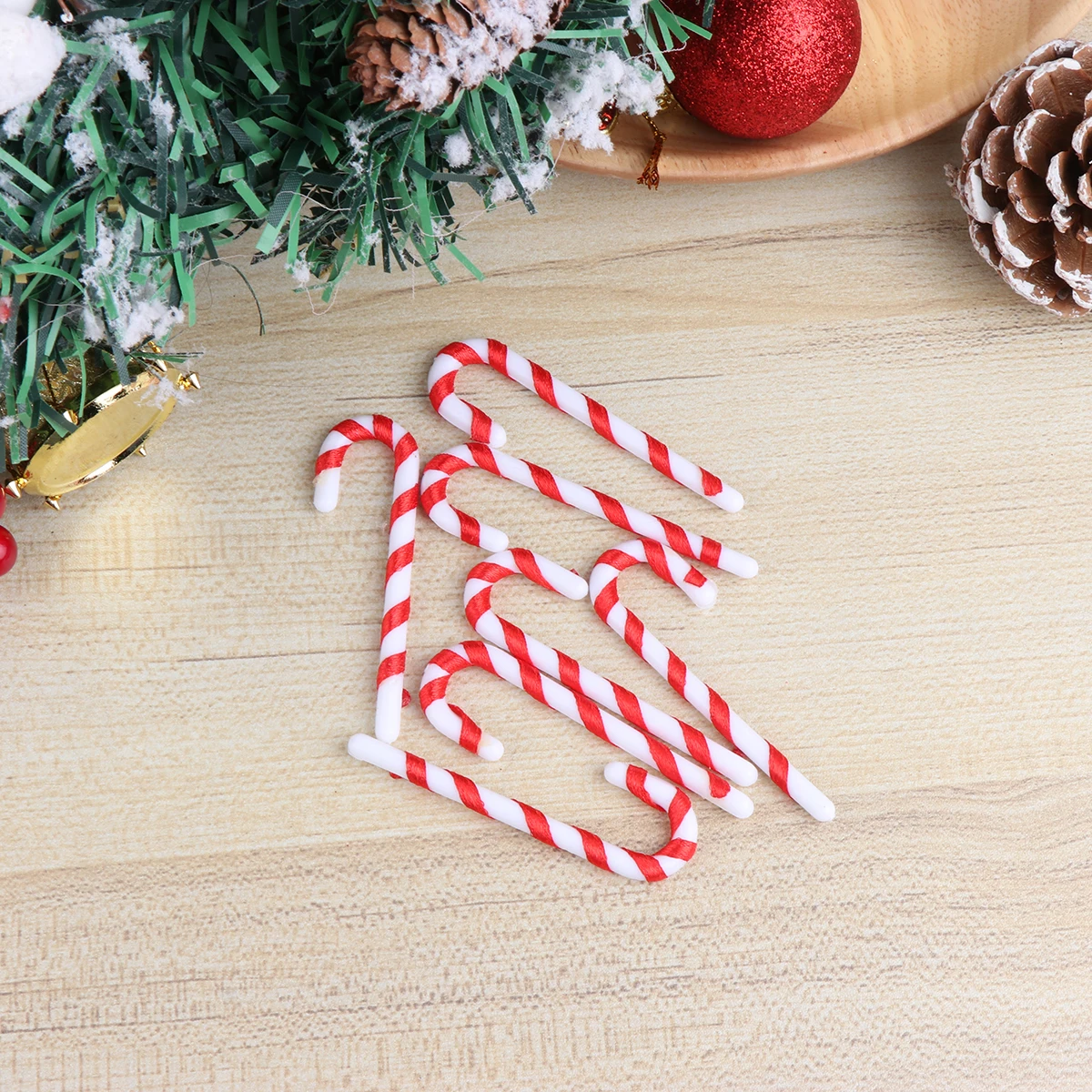 50 Pcs Christmas Crutch Toys Ornaments Cute Holiday Party Decorations for Tree Home Garden Porch Lightweight Christmas Hanging
50 Pcs Christmas Crutch Toys Ornaments Cute Holiday Party Decorations for Tree Home Garden Porch Lightweight Christmas Hanging