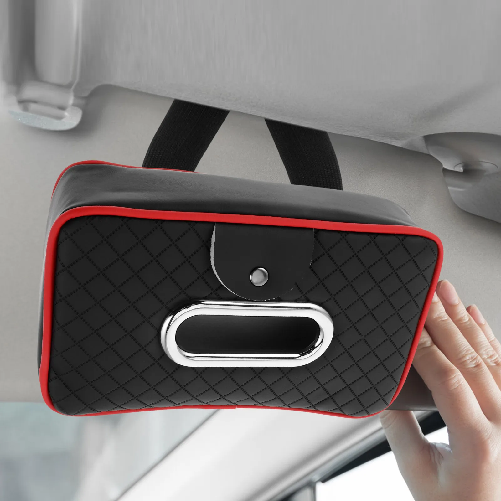 Sun Visor Tissue Holder Pu Car Napkin Dispenser Glasses Clip For Car Interior Auto Accessories Compatible With All Models
Sun Visor Tissue Holder Pu Car Napkin Dispenser Glasses Clip For Car Interior Auto Accessories Compatible With All Models