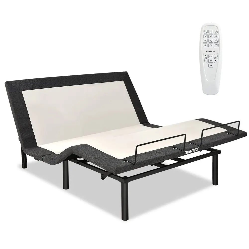 Adjustable Bed Base with Remote, Zero Gravity Electric Adjustable Bed w Head and Foot Incline, Vibration Massage, USB Ports, Un
Adjustable Bed Base with Remote, Zero Gravity Electric Adjustable Bed w Head and Foot Incline, Vibration Massage, USB Ports, Un