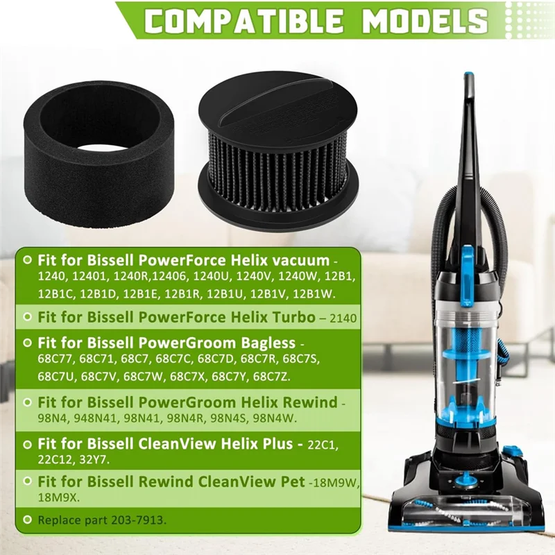 4 шт. 2037913/32R9 фильтр для Bissell Powerforce Compact Cleanview Helix Turbo пылесос сменный фильтр-B91B
4 шт. 2037913/32R9 фильтр для Bissell Powerforce Compact Cleanview Helix Turbo пылесос сменный фильтр-B91B