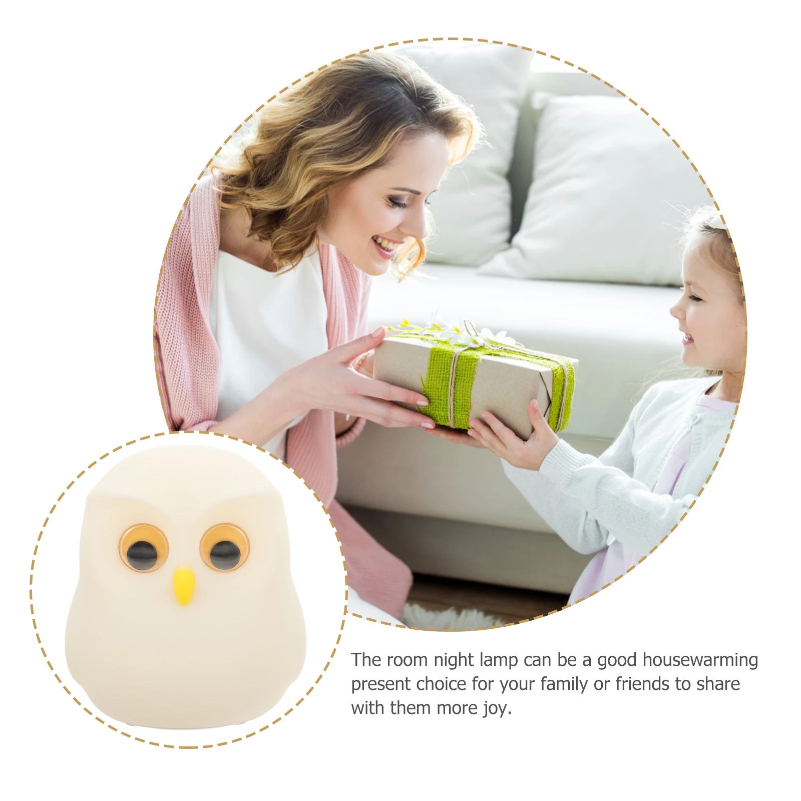 Owl Night Light USB Rechargeable LED Kids Bedroom Decor Changeable Soft Glow Mini Desk Lamp Warm Atmosphere Small Night
Owl Night Light USB Rechargeable LED Kids Bedroom Decor Changeable Soft Glow Mini Desk Lamp Warm Atmosphere Small Night