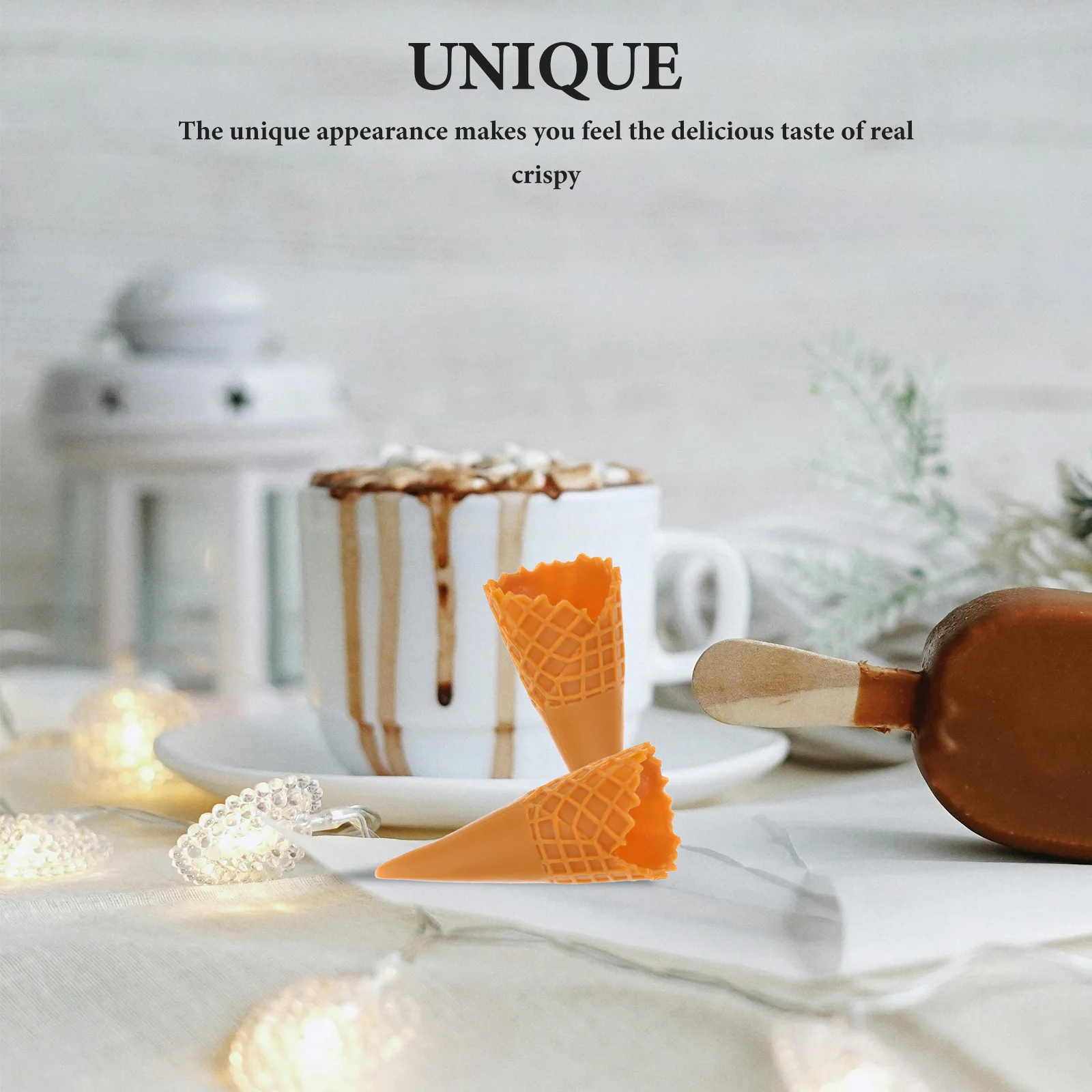 12 Pcs Simulated Ice Cream Bottom Holder Realistic Mini Cones PVC Food Toys Adorable Accessories House Supplies Stable
12 Pcs Simulated Ice Cream Bottom Holder Realistic Mini Cones PVC Food Toys Adorable Accessories House Supplies Stable