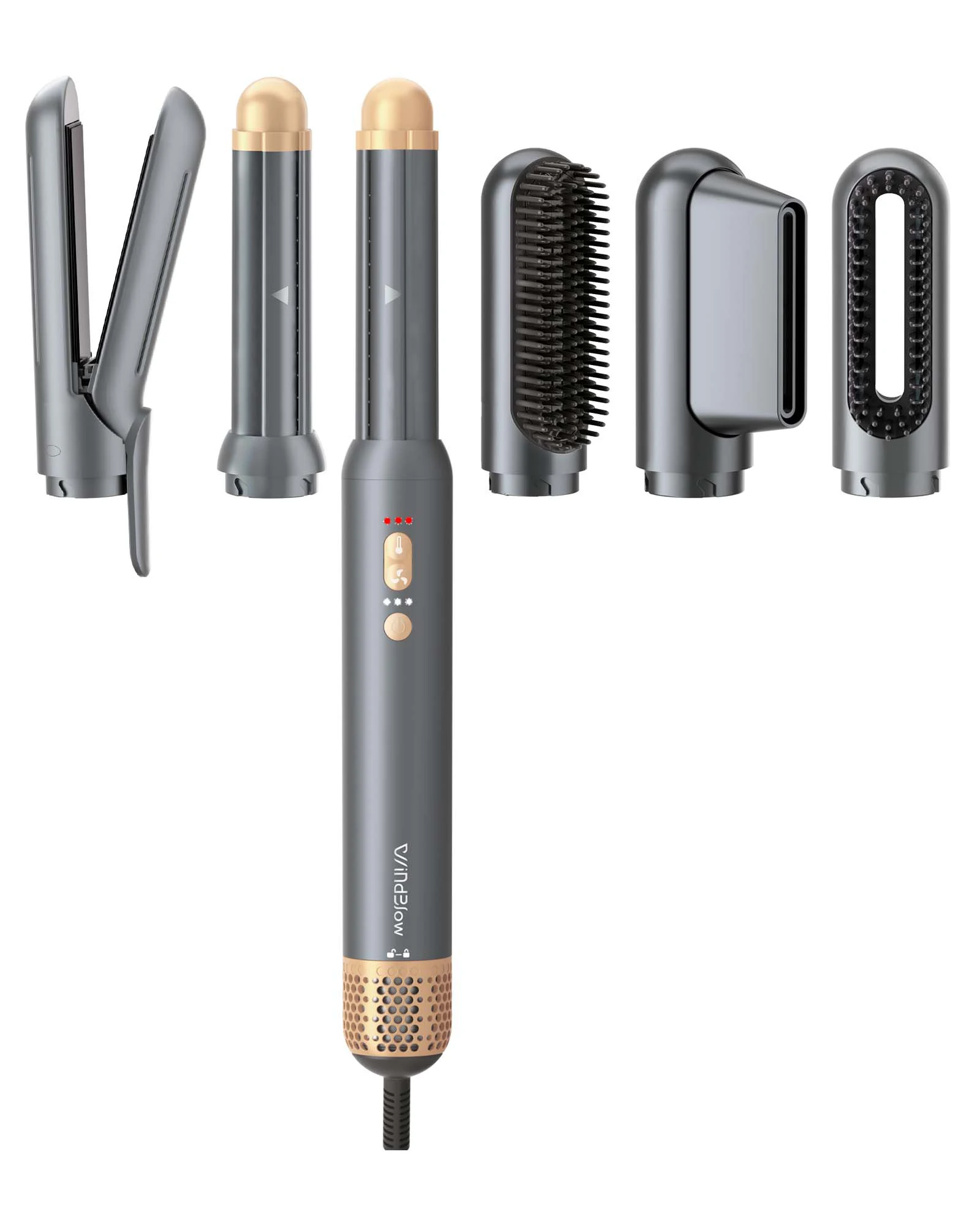 Hair Dryer Brush 6 in 1 Air Styling&Drying Multi-Styler with Auto-Wrap Curlers,High-Speed Frizz-Free Blow Dryer
Hair Dryer Brush 6 in 1 Air Styling&Drying Multi-Styler with Auto-Wrap Curlers,High-Speed Frizz-Free Blow Dryer