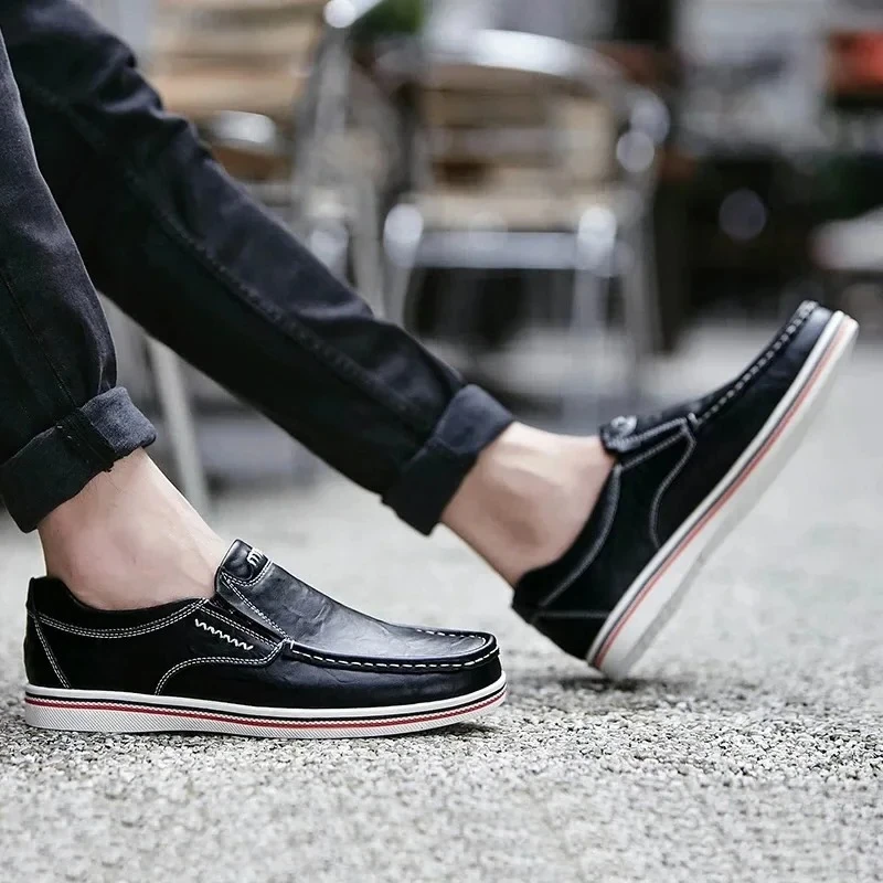 Men's Casual Shoes Flats Moccasins Men Loafers Party Driving Loafers Male Genuine Leather Business Office Shoe Leather
Men's Casual Shoes Flats Moccasins Men Loafers Party Driving Loafers Male Genuine Leather Business Office Shoe Leather