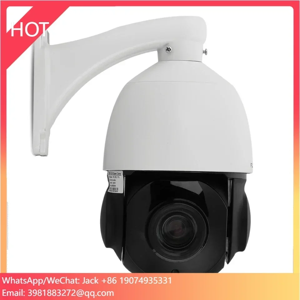 IP67 4.5 Inch PTZ POE Network Camera 5MP 4.7-94mm Optics Lens 30X Zoom Camera IP 2 Ways Audio 100m Night Vision Xmeye
IP67 4.5 Inch PTZ POE Network Camera 5MP 4.7-94mm Optics Lens 30X Zoom Camera IP 2 Ways Audio 100m Night Vision Xmeye