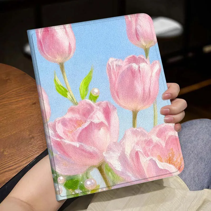 Pink Tulips Pearl Blue Popular For Huawei MediaPad MatePad Honor Pro V6 9 V8 X9 12 X 13.3 SE 11 11.5 Inch Tablet Case
Pink Tulips Pearl Blue Popular For Huawei MediaPad MatePad Honor Pro V6 9 V8 X9 12 X 13.3 SE 11 11.5 Inch Tablet Case