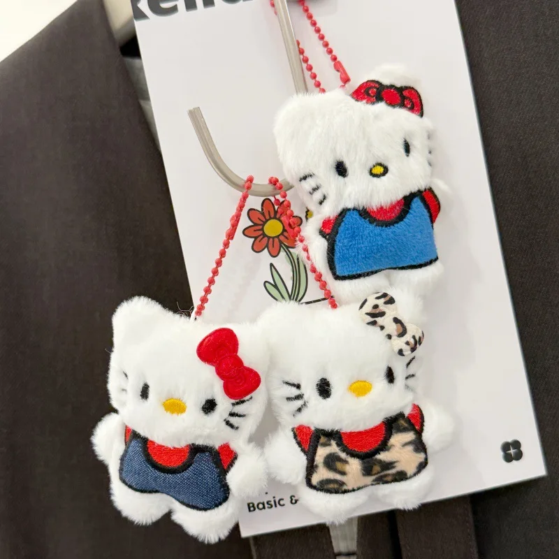 KT Cat Doll Pendant Cartoon Plush Classic KT Little Cat Backpack Decoration Accessories Keychain Bead Chain Plush Pendant
KT Cat Doll Pendant Cartoon Plush Classic KT Little Cat Backpack Decoration Accessories Keychain Bead Chain Plush Pendant