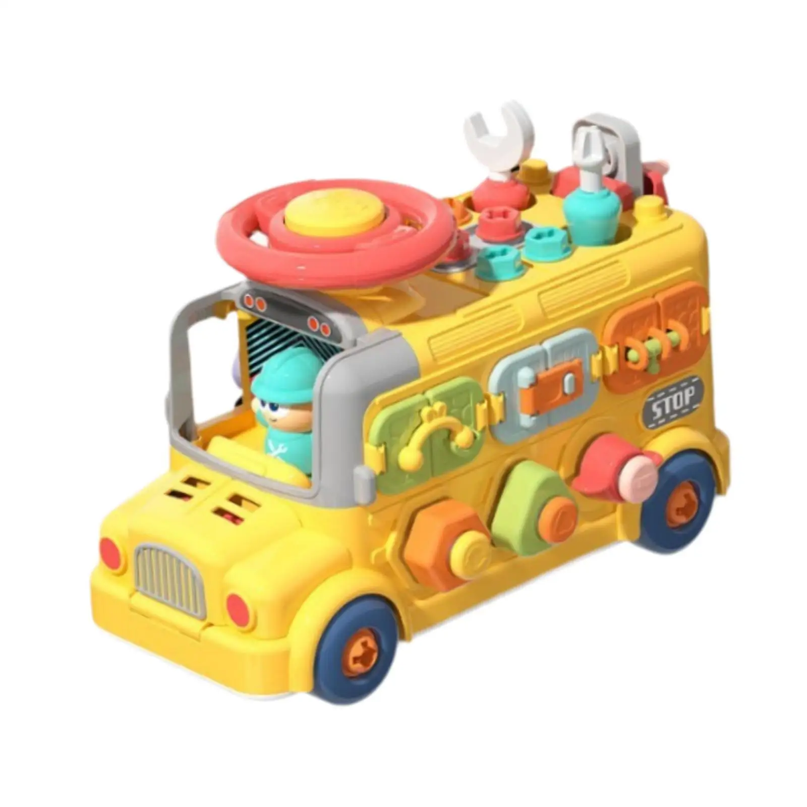 Tool Set for Kids Preschool Learning Screw Bolts Activities Tools Construction Toy for for 3 4 5 6 Year Old Children Boys Girls
Tool Set for Kids Preschool Learning Screw Bolts Activities Tools Construction Toy for for 3 4 5 6 Year Old Children Boys Girls