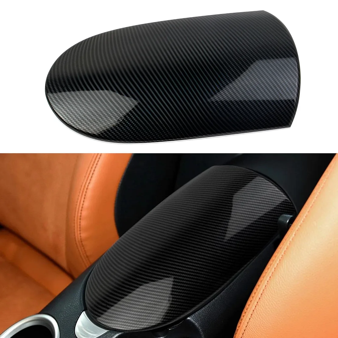 Carbon Fiber Style Interior Center Console Armrest Cover Trim ABS Plastic Fit For Nissan 370Z 2009 2010 2011 2012 2013 2014-2020
Carbon Fiber Style Interior Center Console Armrest Cover Trim ABS Plastic Fit For Nissan 370Z 2009 2010 2011 2012 2013 2014-2020