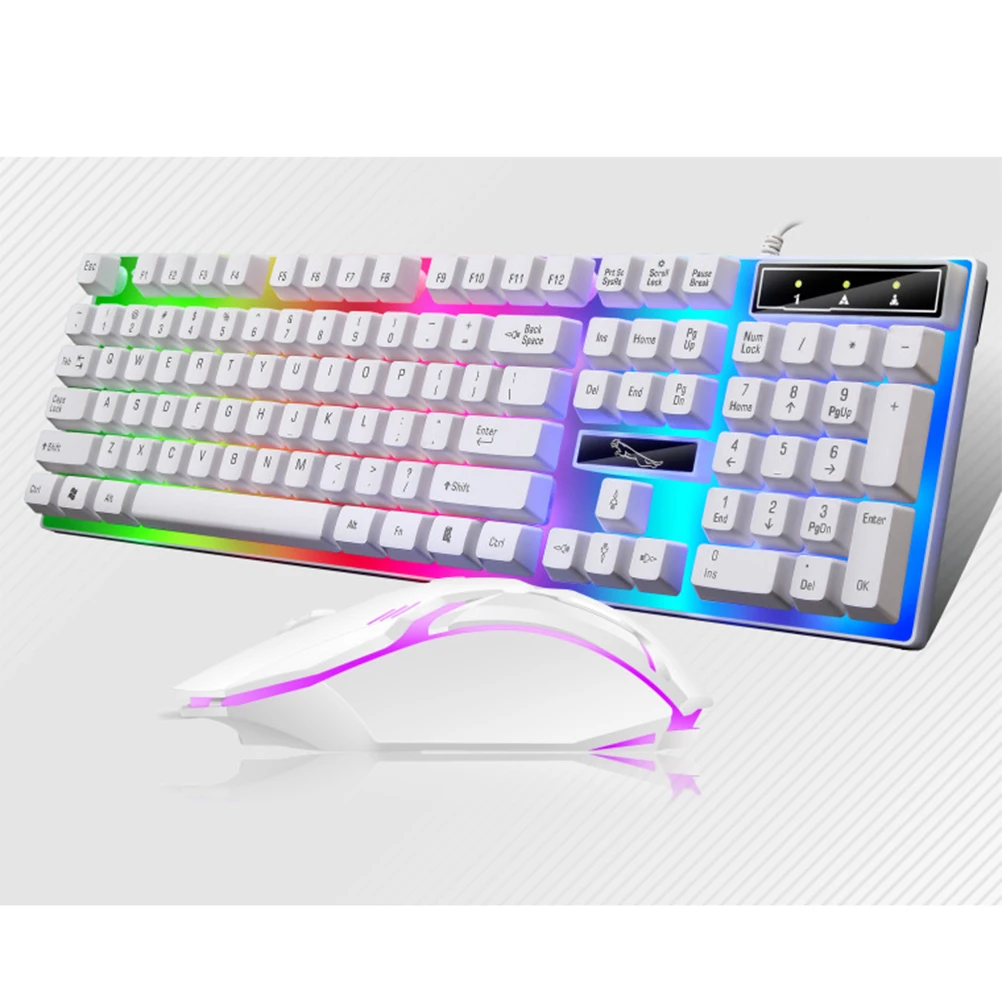Wired Keyboard and Mouse Set Computer Keyboards Mice Accessories Black Gaming Usb
Wired Keyboard and Mouse Set Computer Keyboards Mice Accessories Black Gaming Usb