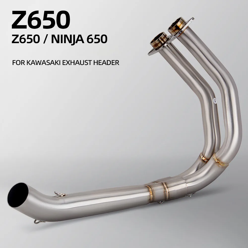 Motorcycle Exhaust System Modify Manifold Stainless 51MM Front Link Pipe Escape Racing Line For Kawasaki Ninja650 Z650 2017-2023
Motorcycle Exhaust System Modify Manifold Stainless 51MM Front Link Pipe Escape Racing Line For Kawasaki Ninja650 Z650 2017-2023