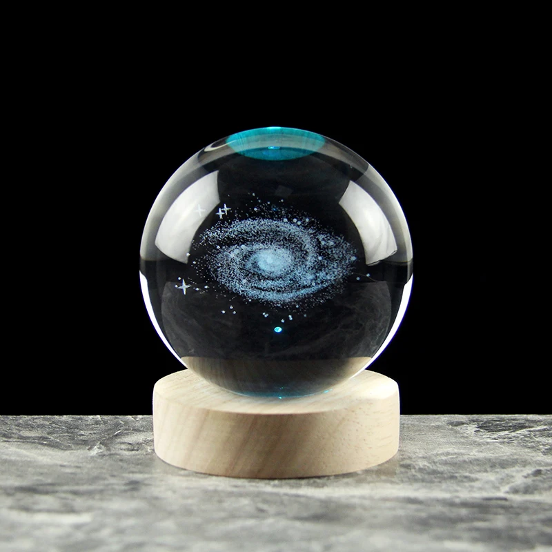 3D Galactic Crystal Ball Solar System Moon Saturn Mars Planets Model Astronomy Souvenir Birthday Gifts Home Decoration Ornament
3D Galactic Crystal Ball Solar System Moon Saturn Mars Planets Model Astronomy Souvenir Birthday Gifts Home Decoration Ornament