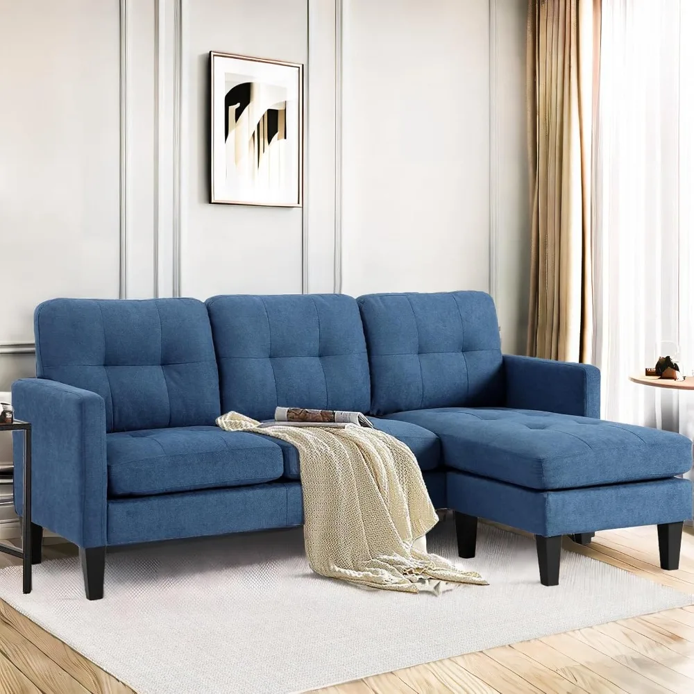 L-Shaped Sectional Modern Sofa - Convertible Sofa Sleeper Sofa Bed Couch Set with Reversible Chaise
L-Shaped Sectional Modern Sofa - Convertible Sofa Sleeper Sofa Bed Couch Set with Reversible Chaise