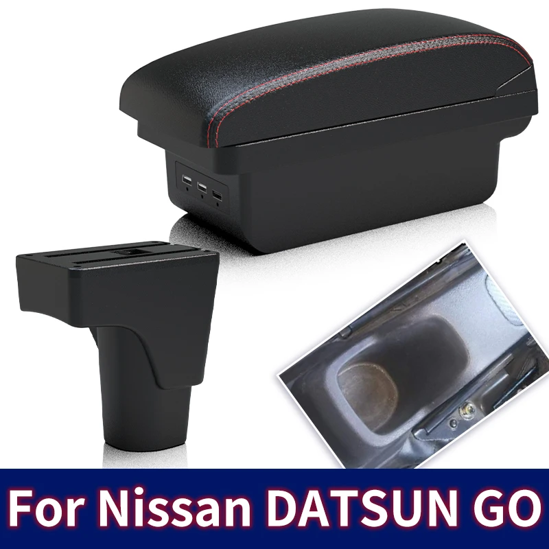 For Datsun GO armrest box GO Plus universal car central armrest storage box with USB modification car interior accessories
For Datsun GO armrest box GO Plus universal car central armrest storage box with USB modification car interior accessories