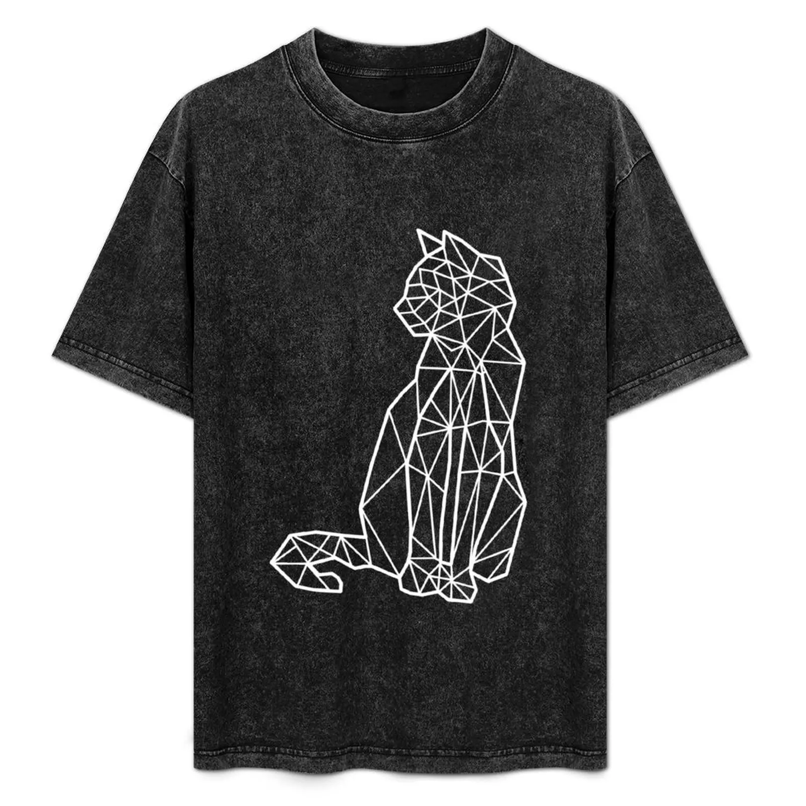 Geometric Cat T-Shirt Outdoor Working T-Shirt
Geometric Cat T-Shirt Outdoor Working T-Shirt