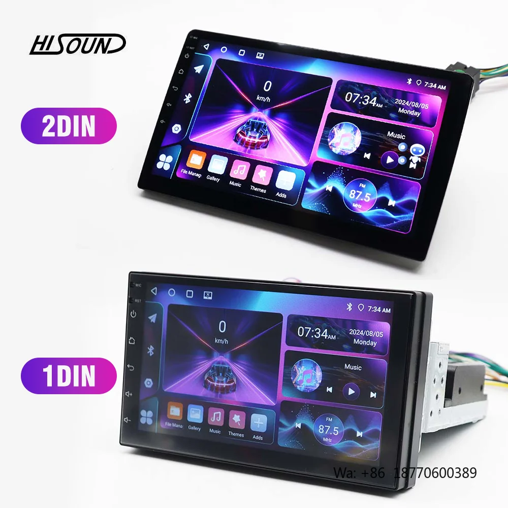 Hisound 7''/9''/10'' 4+64G Android Car Radio Car DVD Player Touch Screen Navigation GPS WIFI RDS AI DSP
Hisound 7''/9''/10'' 4+64G Android Car Radio Car DVD Player Touch Screen Navigation GPS WIFI RDS AI DSP