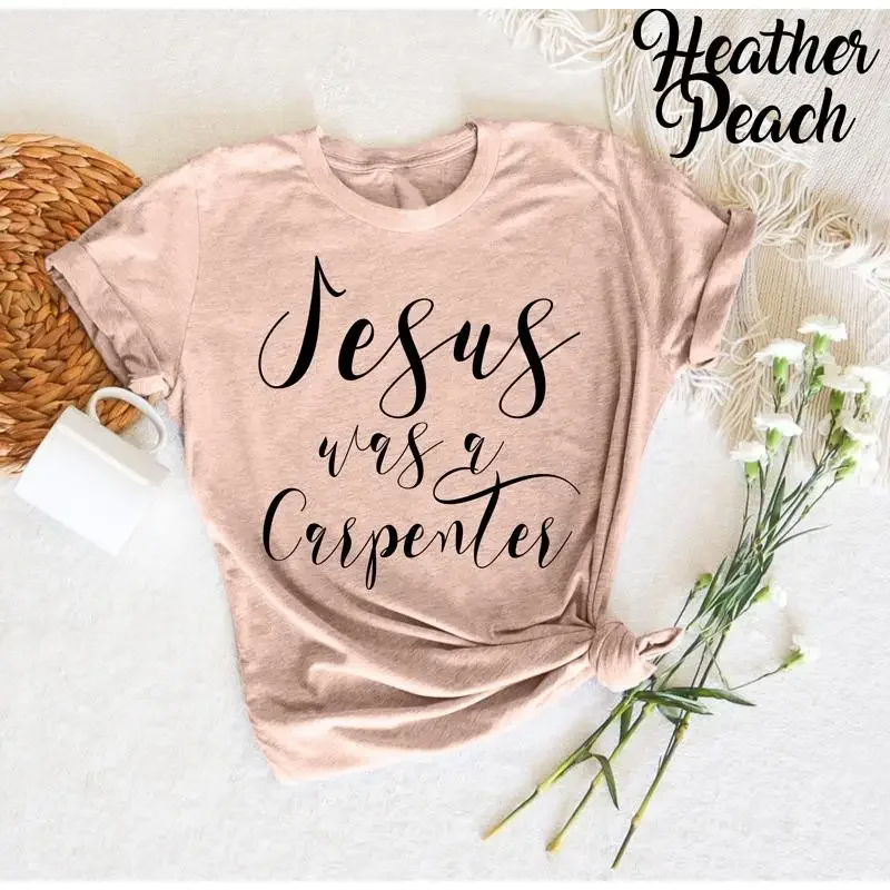 Jesus was a carpenter T Shirt Christian Religious Prayer Bible Verse Outfit Retro Faith Church
Jesus was a carpenter T Shirt Christian Religious Prayer Bible Verse Outfit Retro Faith Church
