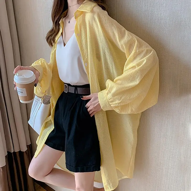 Summer Turn-down Collar Simple Comfortable Versatile Selling Solid Color Graceful Women's Clothing Temperament Loose Popularity
Summer Turn-down Collar Simple Comfortable Versatile Selling Solid Color Graceful Women's Clothing Temperament Loose Popularity