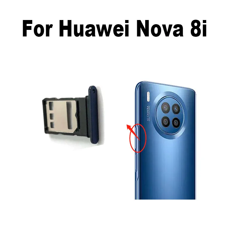 New For Huawei Nova 8i Sim Card Tray Slot Holder Socket Adapter Connector Repair Parts Replacement
New For Huawei Nova 8i Sim Card Tray Slot Holder Socket Adapter Connector Repair Parts Replacement